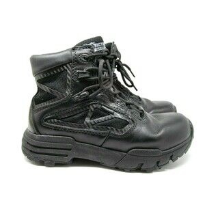Bellville Tactical Research 6" Black Waterproof  Side Zip Size US 6.5